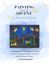 Load image into Gallery viewer, Advent Art Box Booklet - Digital Download