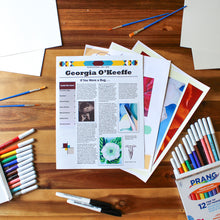 Load image into Gallery viewer, Georgia O'Keeffe Art Box