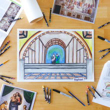Load image into Gallery viewer, Raphael Art Box for 2 students