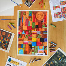 Load image into Gallery viewer, Paul Klee Art Box for 2 Students
