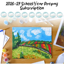 Load image into Gallery viewer, 2026-27 School Year Pre-paid Art Box Subscription - 9 months (Sept - May)
