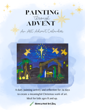 Load image into Gallery viewer, Advent Art Box Booklet - Digital Download
