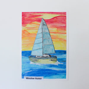 Winslow Homer Art Box for 2 Students