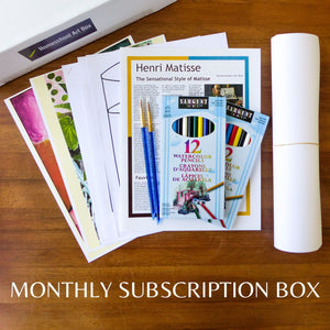 Monthly Subscription Art Box - 1 - 4 students