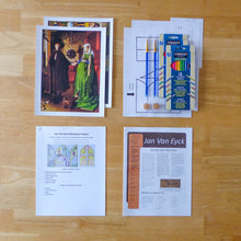 Load image into Gallery viewer, Jan Van Eyck Homeschool Art Box for 2 students
