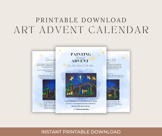 Advent Art Box Booklet - Digital Download