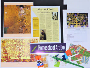 Local Pick Up Only - Monthly Subscription Art Box for 2 Students